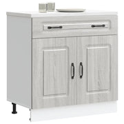 Base da Cucina Kalmar Grigio Sonoma in Legno Multistrato