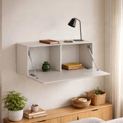 Pimonte, Mobile Pensile Modulabile, 100x40h cm Beige