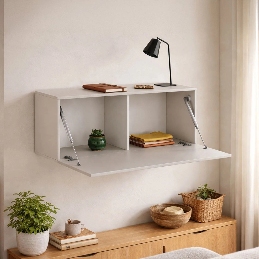 Pimonte, Mobile Pensile Modulabile, 100x40h cm Beige