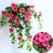 Decorazione per finestra e balcone UV-resistente - 65 cm - Disponibile per interni ed esterni - Decorazione da appendere - Rosa chiaro