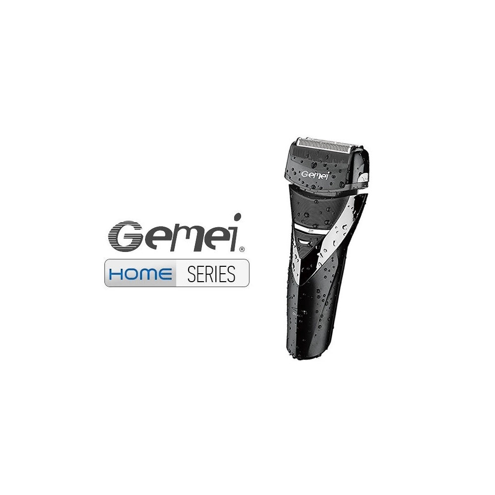 Trade Shop - Rasoio Elettrico Ricaricabile A 3 Lame Per Barba Gm7060 Rasatura Testina 3w -