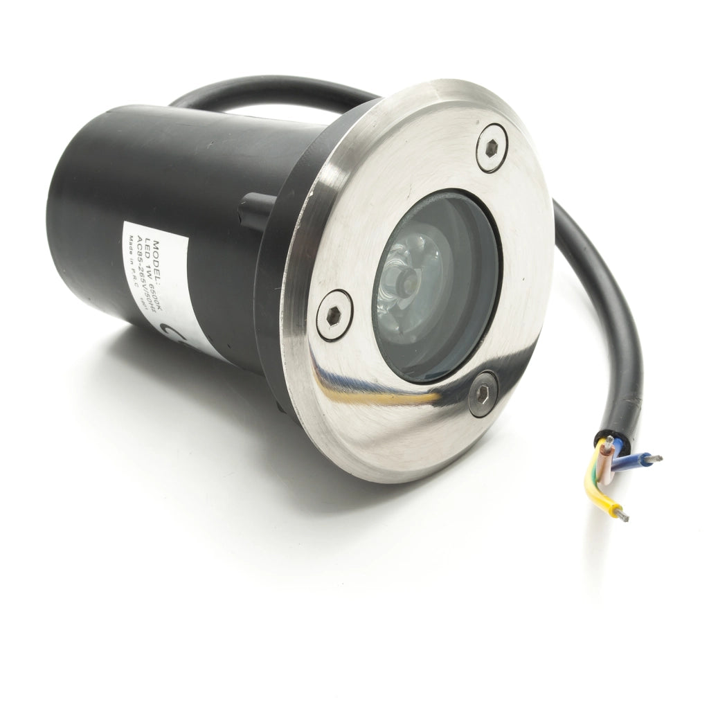 Faretto LED segnapassi incasso calpestabile 1.5W impermeabile IP67 luce giardino viale 230V LUCE 4000K