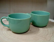 Tazza da caffè in ceramica - grande tazza con manico - sicura per forno a microonde e lavastoviglie - dessert salata tè avena - 500 ml