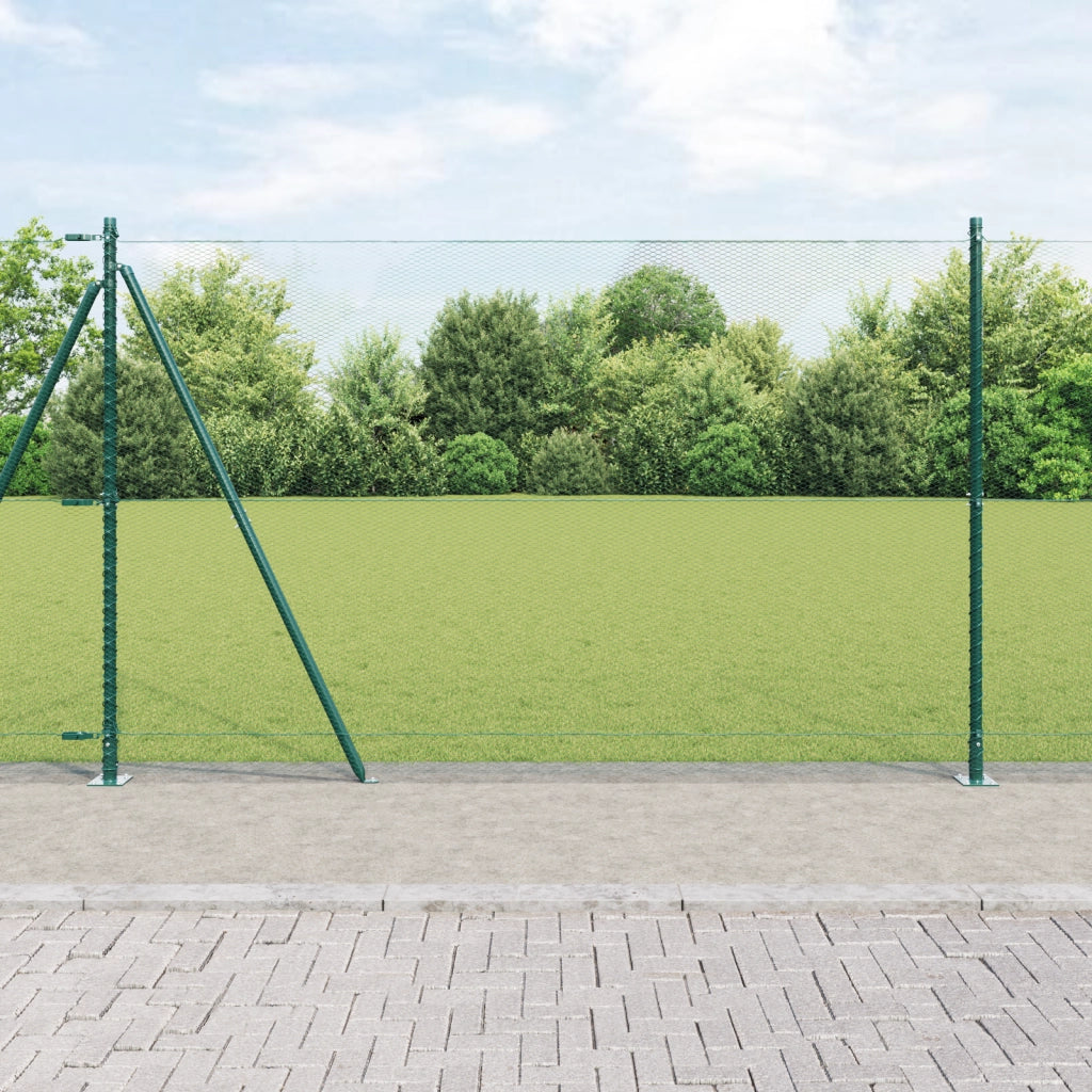 Recinzione Esagonale  Verde 1,4x50 m Acciaio
