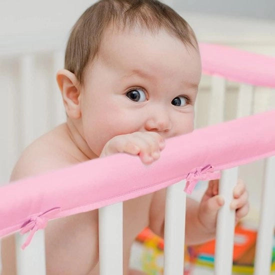 Hek per protezione dei denti dei bambini - protezione contro le morsi di insetti per letto a sbarre - copertura morbida per letto a sbarre per bambini - modello [modello] - codice prodotto [codice prodotto]
