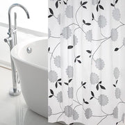 Douchegordijn a Fiori - Impermeabile e Antimuffa - Dimensioni Extra Grandi 300 cm
