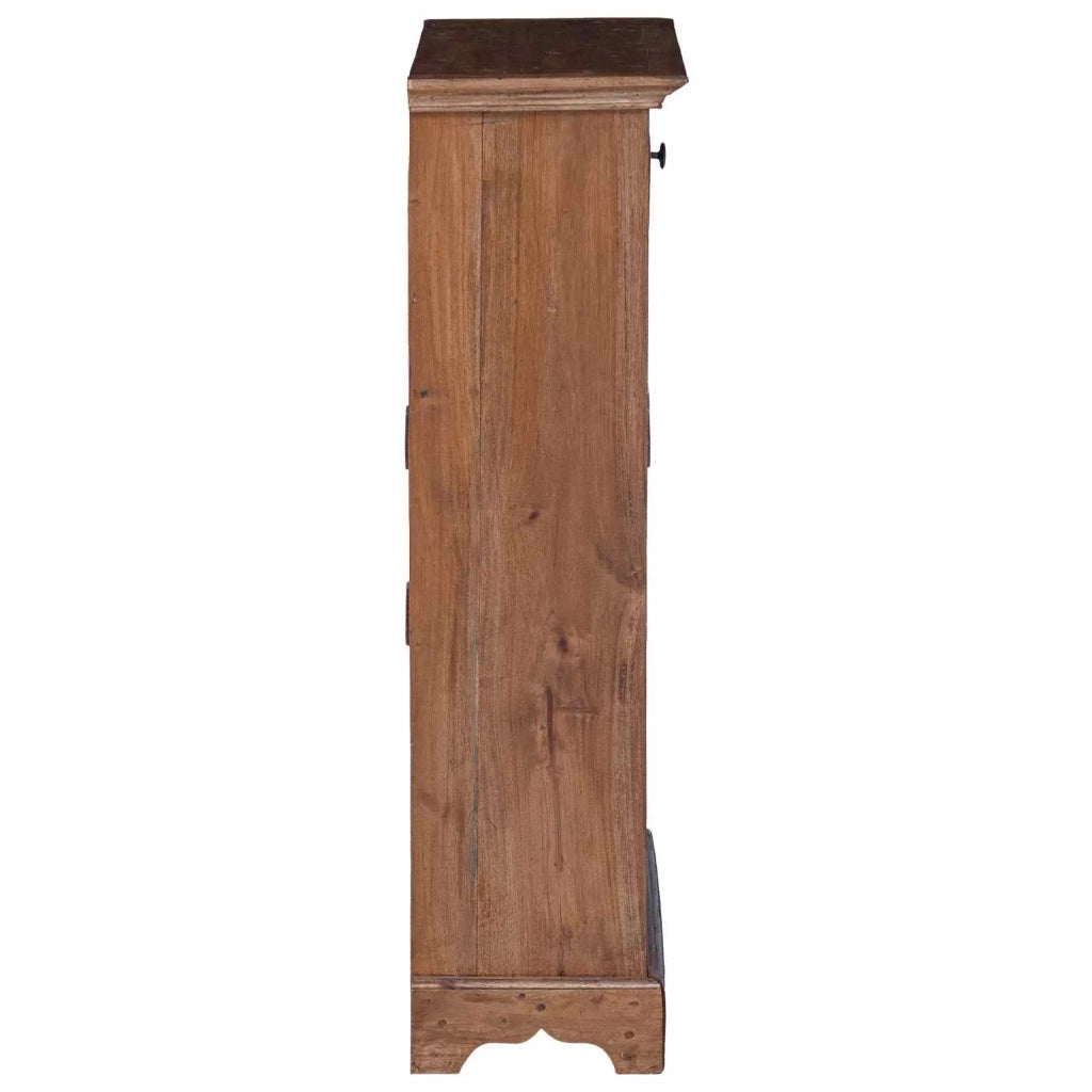 Portabottiglie 55 x 23 x 85 cm Legno di Mogano Massello