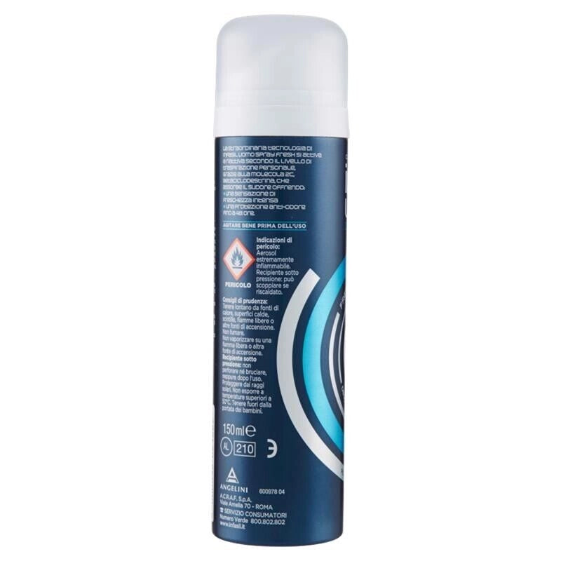 INFASIL DEO SPRAY 150ML UOMO FRESH