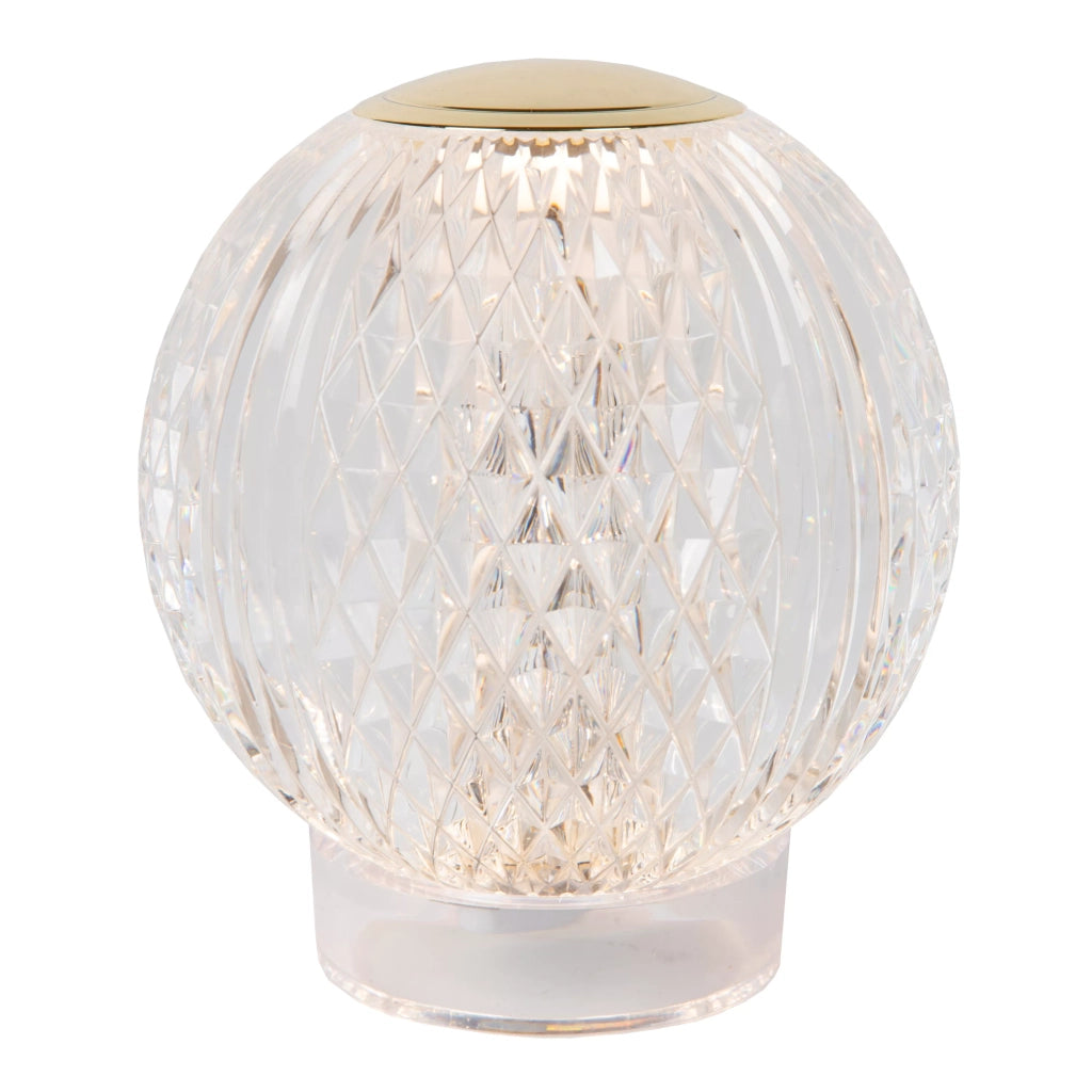 Lampada da tavolo glamour sfera 11 cm LED touch Lucide