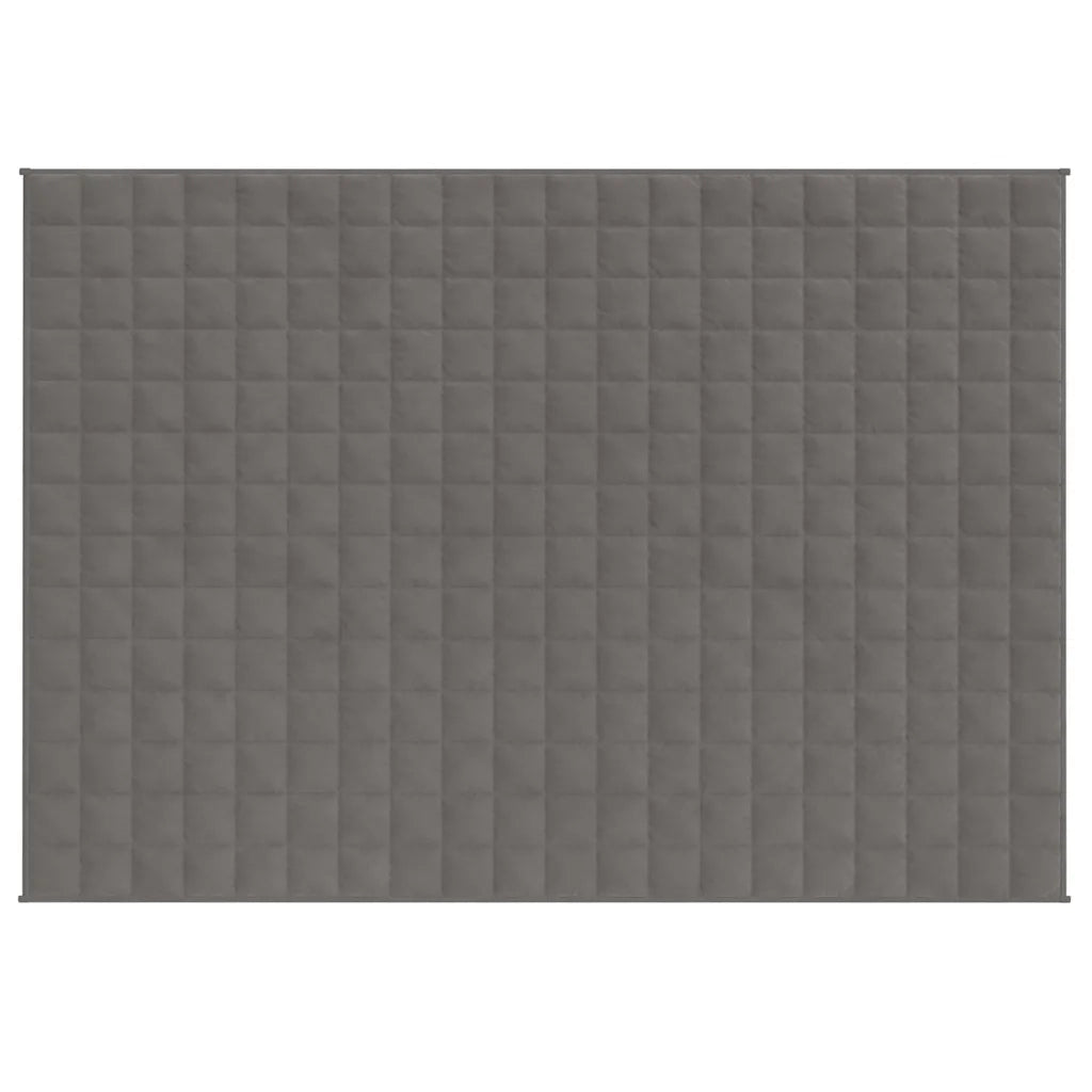 Coperta Ponderata Grigia 150x200 cm 7 kg Tessuto 350774