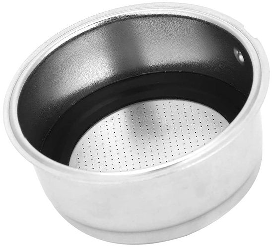 Accessori per macchina da caffè - Filtro per caffè in acciaio inossidabile - Supporto per filtro per caffè - Accessori per macchina da caffè - Unica/doppia testa - Sottopressione, filtro a sifone - Adatto per uso domestico - Filtro per caffè