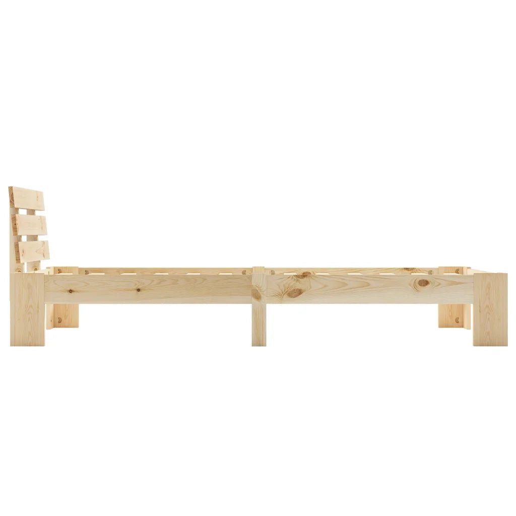 Giroletto senza Materasso 100x200 cm in Legno Massello di Pino 283161