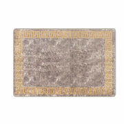 Runner in Moquette | Runner Tappeto MARSA Grigio 100 x 150 cm Poliestere e PVC