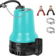 Pompa acqua sommersa - Pompa acqua sporca 12V 65W 3000L/H con attacco - Pompa per acquario per giardino laghetto fontana