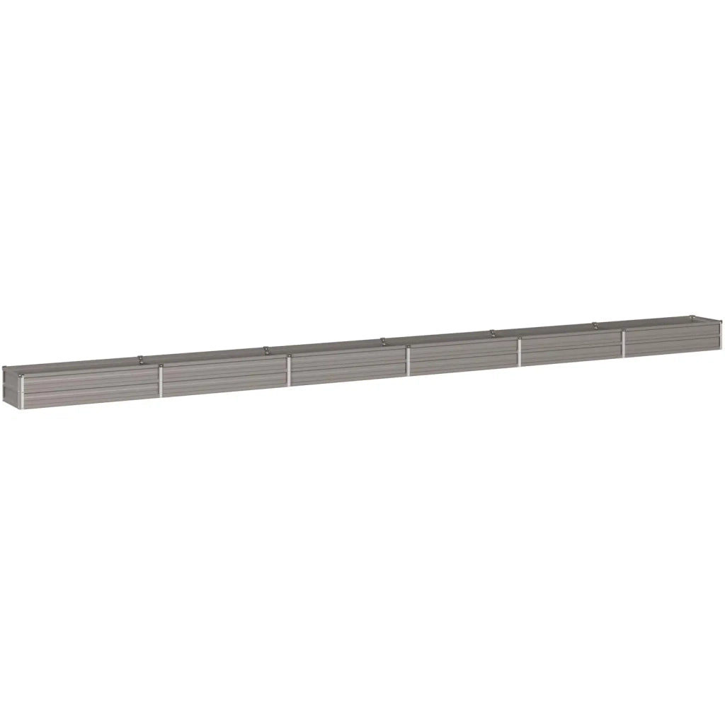 Letto rialzato da giardino Ruggine 600 x 40 x 24 cm cartone 8006380