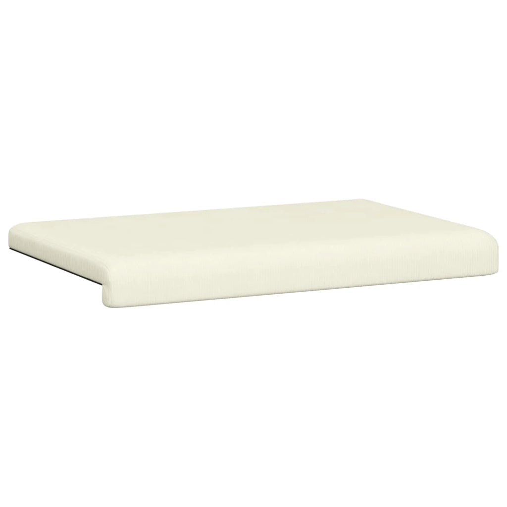 Cuscino per panchina corduroy Crema Profondità 35 cm 42043214