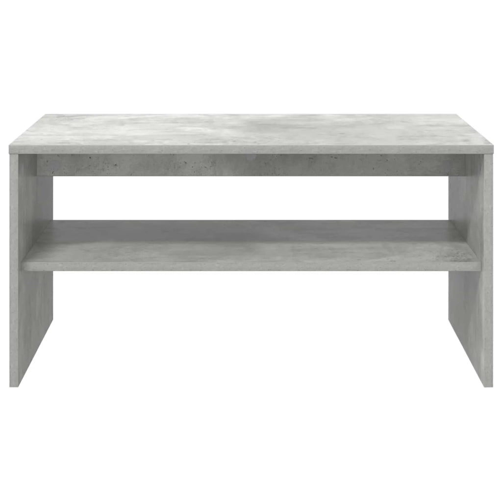Tavolino da salotto Grigio cemento 80 x 50 x 40 cm