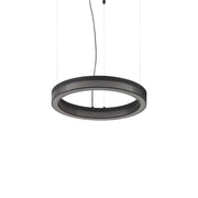 Lampada A Sospensione Crown 1 Luce Led Integrato Nero