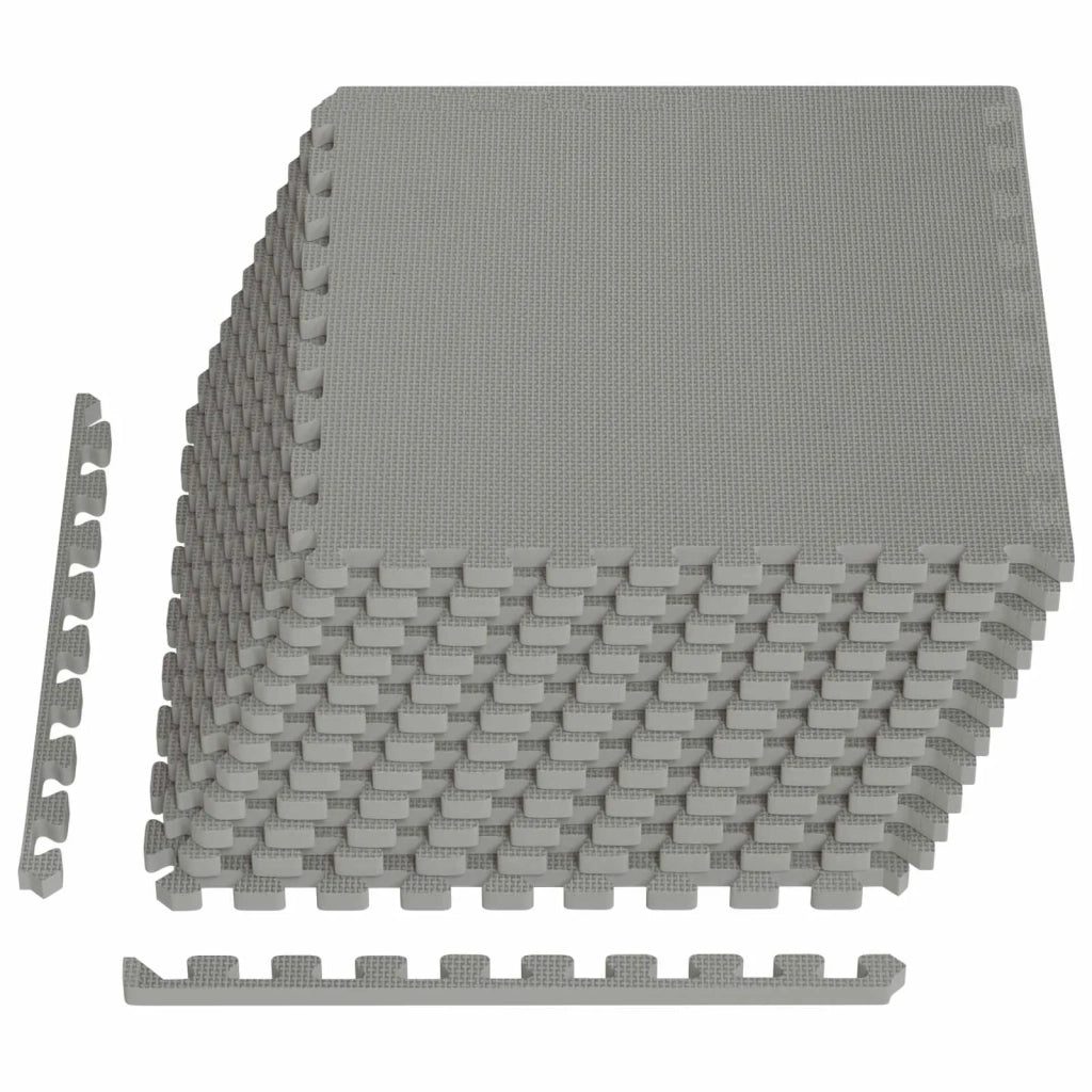 Tappeti 12 pcs Grigio 4,32 m² Schiuma EVA 42040749