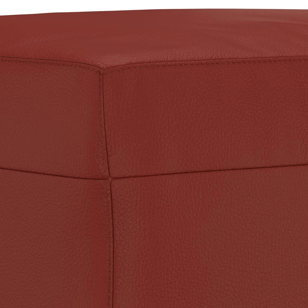 Panca/panca rosso bordeaux x 70 x 35 x 41 cm sintetico 02_0010482