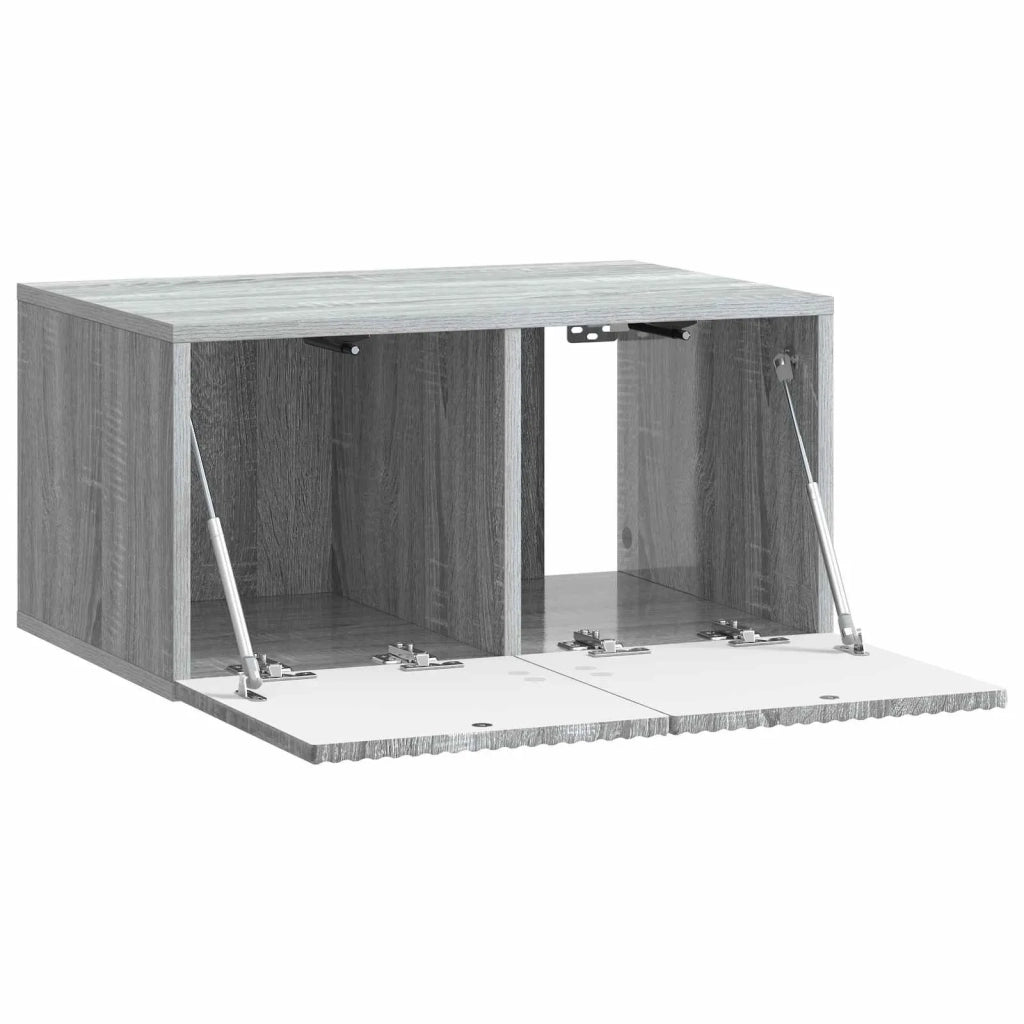 Mobile Porta TV da Muro Grigio Sonoma 59,5 x 41 x 30 cm