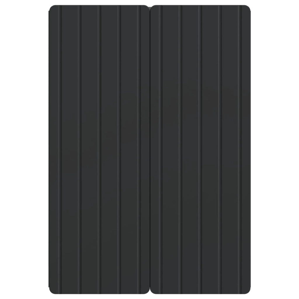 Mobiletto a muro Nero 66 x 34,5 x 92 cm Legno ingegnerizzato 898226