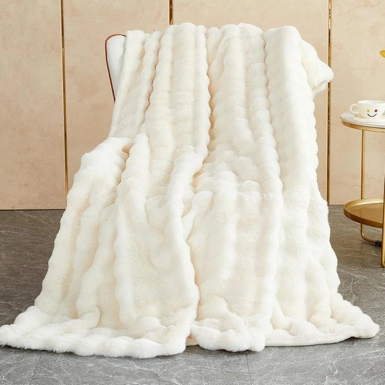 Piuma Finta Pelliccia Coperta - Comforte Luxe - 1 pezzo - Diverse misure