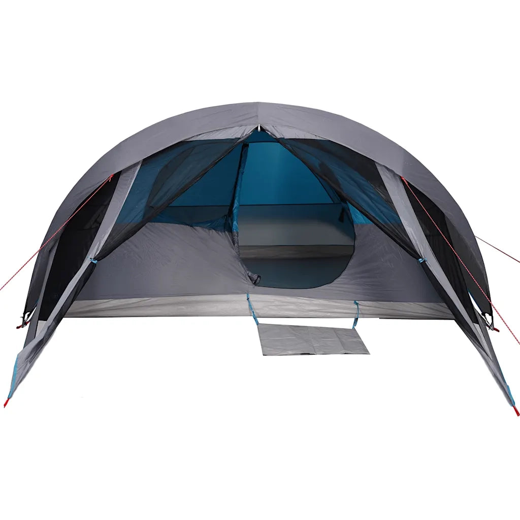 Tenda Familiare Cabina per 6 Persone-Tenda da campeggio Blu Impermeabile 326269