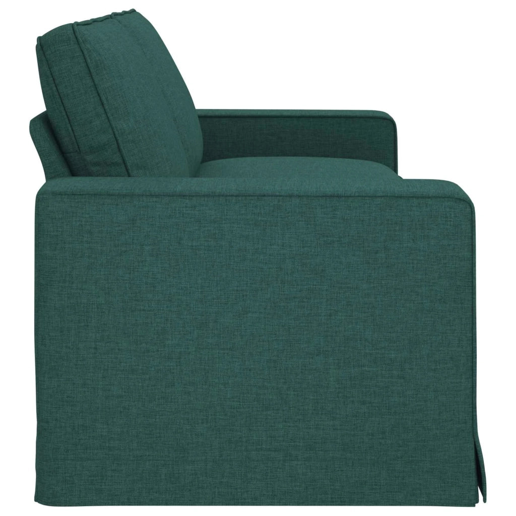 Divano Verde Scuro 222 x 80 x 82 cm Tessuto 42024400