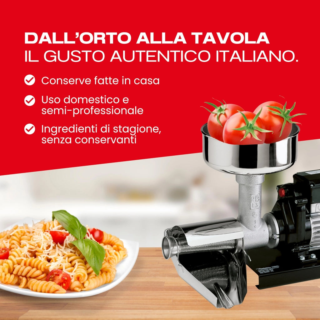 Spremipomodoro Elettrico 9004NN° 5 Hp 040 500 W Reber