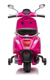 Scooter Elettrico per Bambini Licenza Ufficiale Piaggio Vespa 12V 4,5Ah Rosa