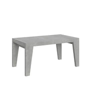 Tavolo allungabile 160/264x90 cm Naxy colore cemento