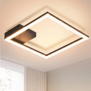 ZMH Lampada da soffitto plafoniera LED 12W bianco caldo cristallo metallo per soggiorno corridoio