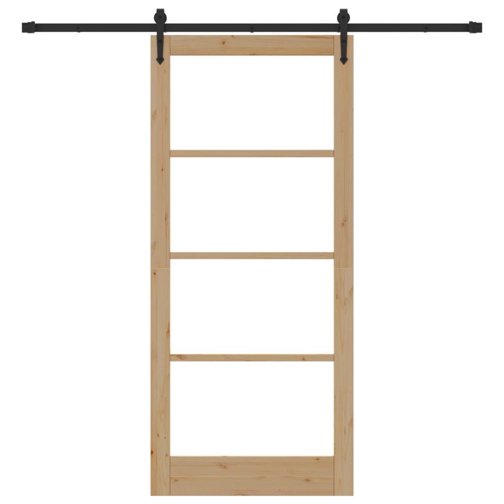 Porta Scorrevole  con Set di Fissaggi 'ORKDAL'93x211 cm
