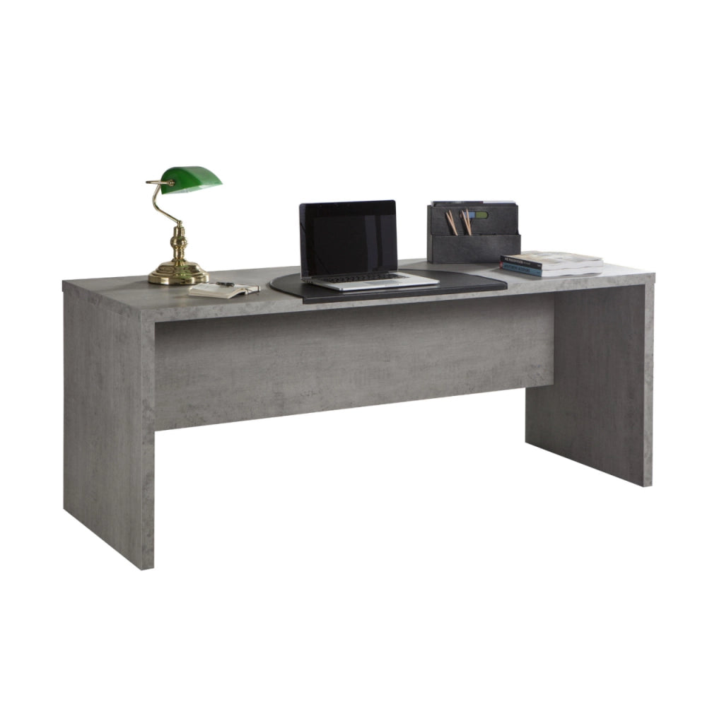 (3c) Scrivania da Ufficio Cm. 69 x 180 x 74h Cemento