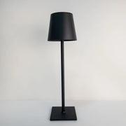 Lampada Tavolo Led Senza Fili Ricaricabile Usb Per Interno Esterno Luce Calda  Nero       