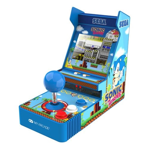 Console pocket my arcade dgunl 7157 sega sonic the hedgehog joystick p
