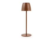 Lampada eureka da tavolo in metallo marrone cm 38.