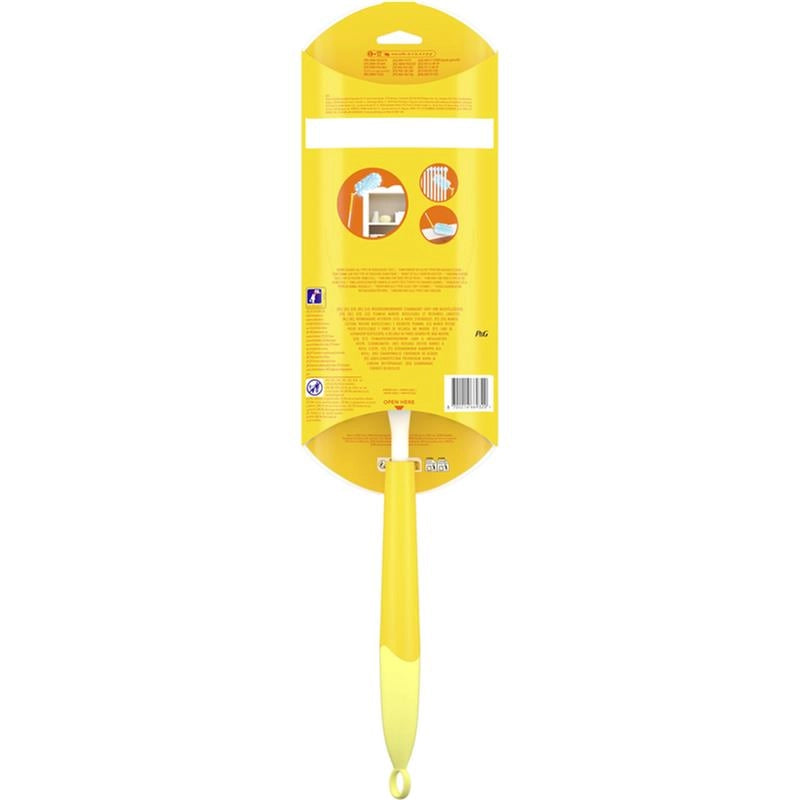 SWIFFER DUSTER XXL KIT RICARICA PIUMINI 2 PZ CON ASTA ALLUNGABILE 90 CM EFFICACE SUL 100% DELLA POLVERE