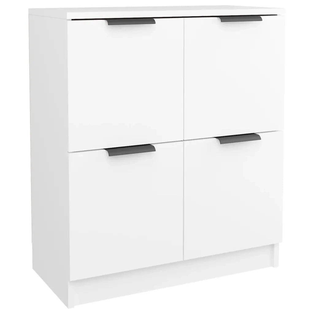 Credenza | Madia | Buffet da pranzo | Armadio da pranzo Bianca 60x30x70 cm in Legno Multistrato