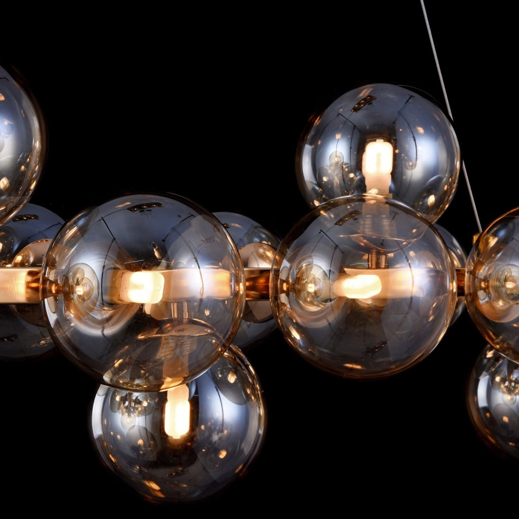Lampada pendente Modern in Metallo Dallas Oro