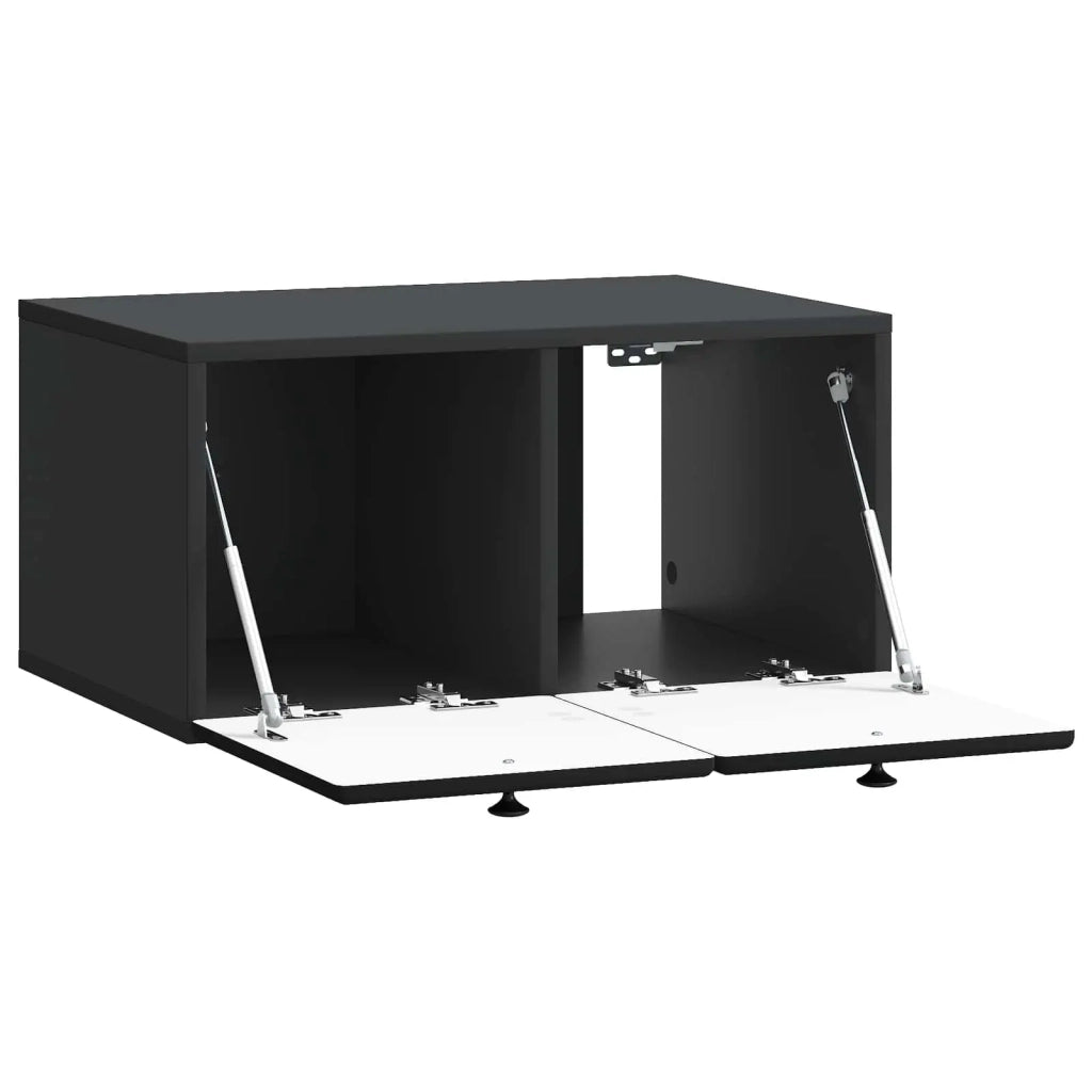 Mobile Porta TV da Muro 59,5 x 41 x 30 cm Nero 899186