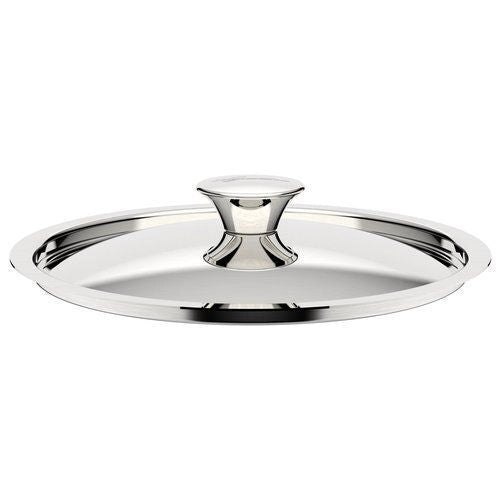 Lagostina 010733060124 Deliziosa Lagotherm Coperchio Pentola Acciaio Inox 18-10 Diametro 24 cm colore Acciaio Lucido