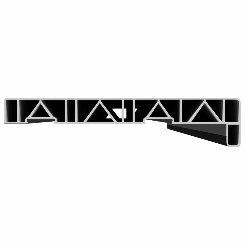 Soglia della Finestra Nero con venatura in legno PVC 42052318