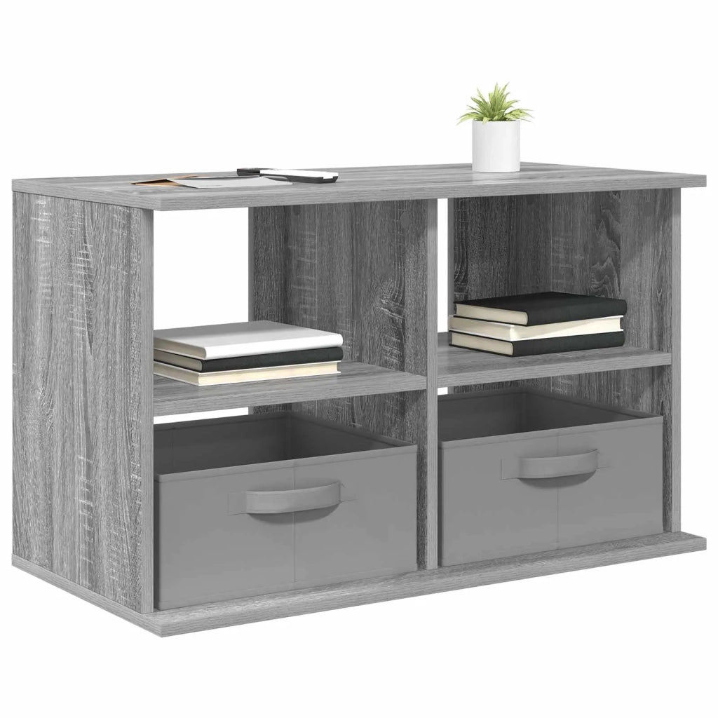 Supporto TV con cassetto-Credenza per TV-Mobile TV Grigio Sonoma 79 x 40 x 48 cm