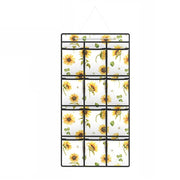 Trade Shop - Organizer A Sospensione Da Parete 12 Scomparti Tasche Porta Oggetti 40x90 Cm -