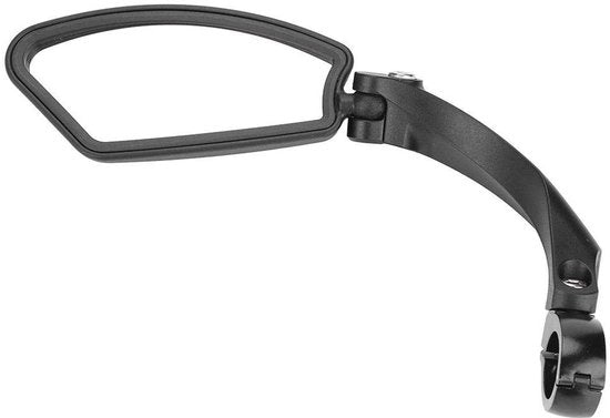 Specchio di retrovisaggio 180° regolabile - Montaggio al manubrio - Resistenze alle scosse - Materiale in plastica - Riflettore luminoso - Accessorio di sicurezza per bicicletta