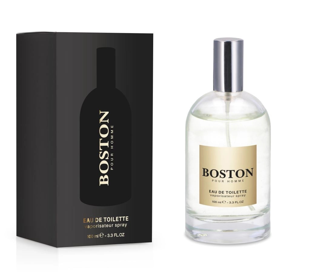 Profumo da Uomo Eau De Toilette Boston Ricaricabile 100 ml