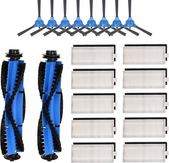 Set di Spazzola e Filtro XL Adatto per Eufy Robovac 11s, 15C Robovac 30