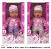 Bambola Bebè Cuore Mio H41 cm con Suoni